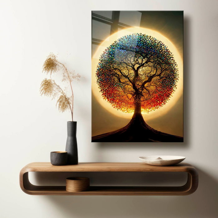 Wallity Camtbl-045 Pintura Decorativa de Vidrio Templado Multicolor 60 x 90 cm Wallity Camtbl-045 Pintura Decorativa de Vidrio Templado Multicolor 60 x 90 cm